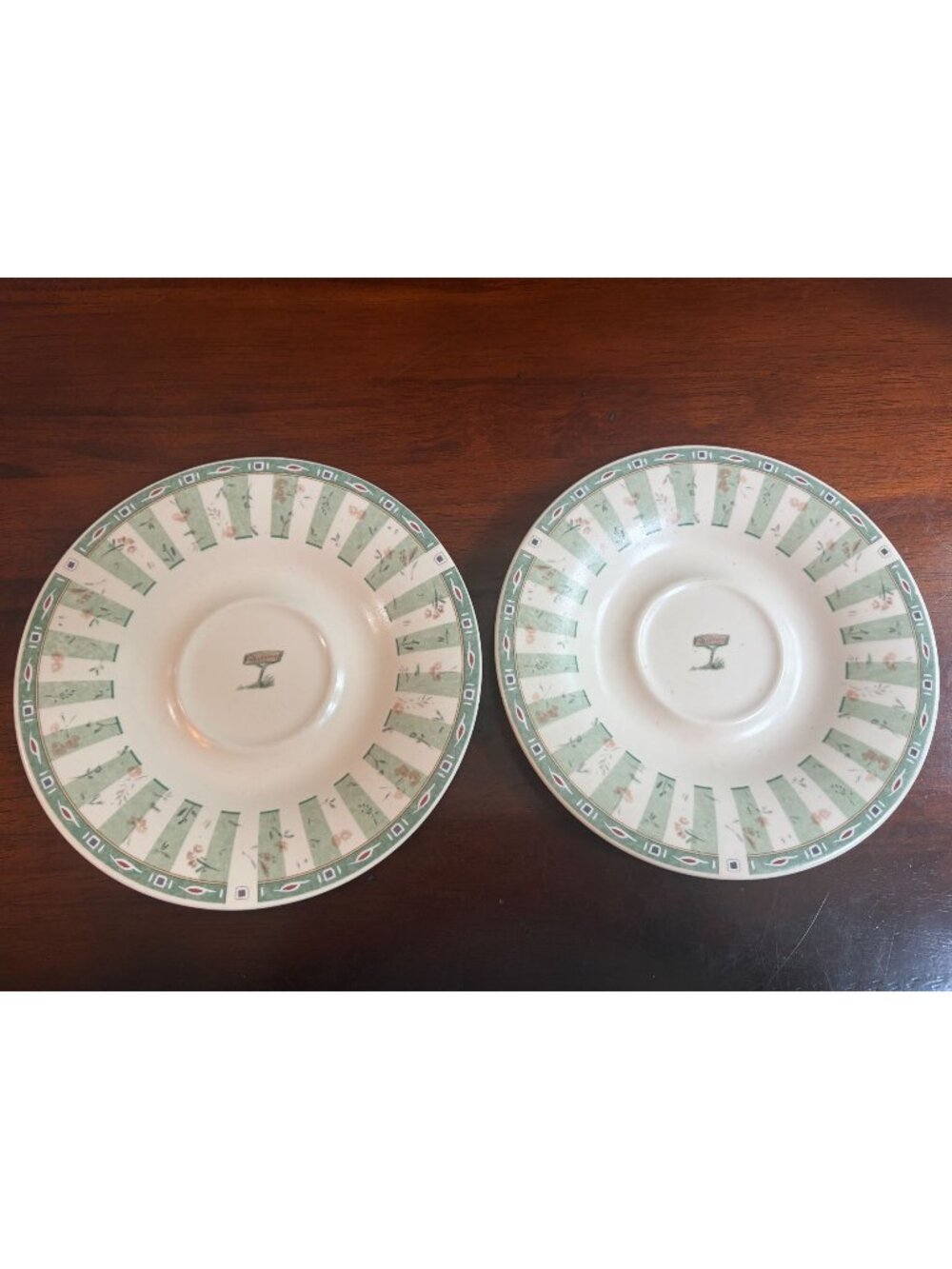 Pfaltzgraff Naturewood 7" Wide Saucers (Qty. 2)